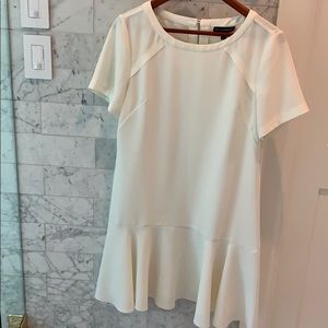 Banana Republic Ivory/cream/white shift dress